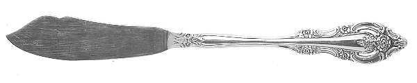 Silver Artistry (Silverplate, 1965) Flat Handle Master Butter Knife