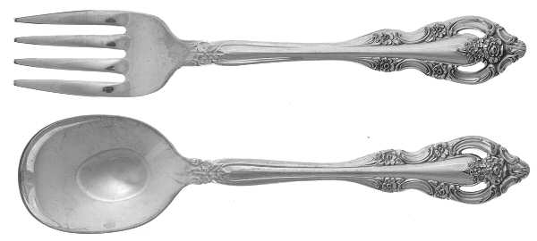 Silver Artistry (Silverplate, 1965) 2 Pc Baby Set (BF, BS)