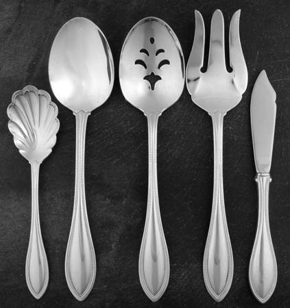 Silver Arbor (Silverplate) 5 Piece Hostess Set