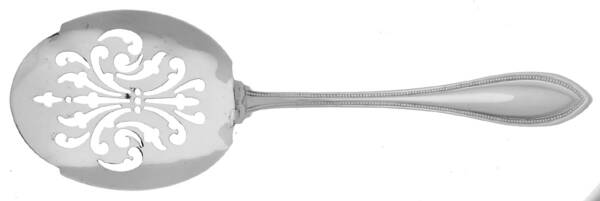 Silver Arbor (Silverplate) Croquette Server with Silverplate Bowl HC