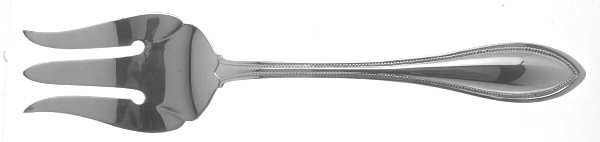 Silver Arbor (Silverplate) Medium Solid Cold Meat Serving Fork