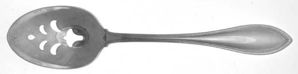 Silver Arbor (Silverplate) Pierced Tablespoon (Serving Spoon)