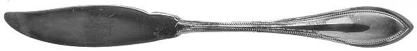 Silver Arbor (Silverplate) Flat Handle Master Butter Knife