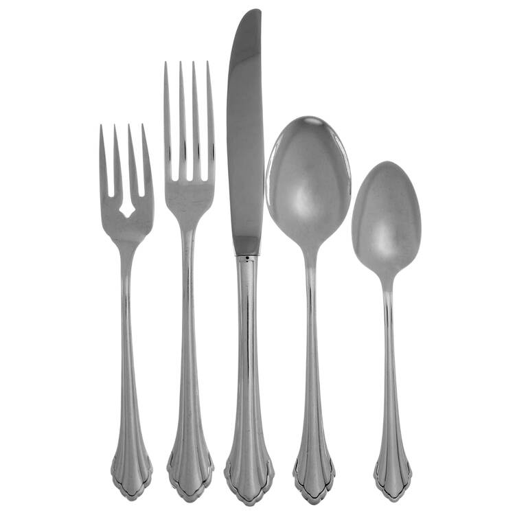 Silver Clarette (Silverplate) 5 Piece Place Setting