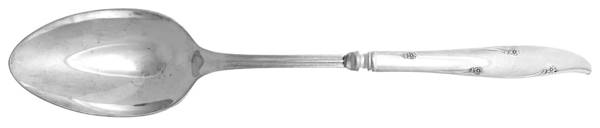 Silver Flower (Silverplate, 1960) Large Solid Dressing Spoon