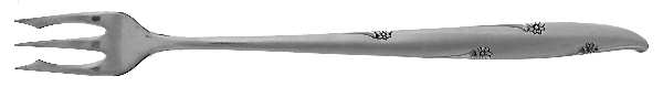 Silver Flower (Silverplate, 1960) Cocktail/Seafood Fork