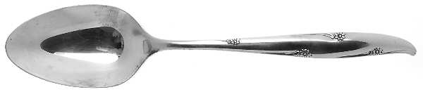 Silver Flower (Silverplate, 1960) Tablespoon (Serving Spoon)