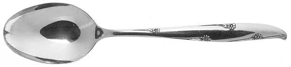 Silver Flower (Silverplate, 1960) Place/Oval Soup Spoon
