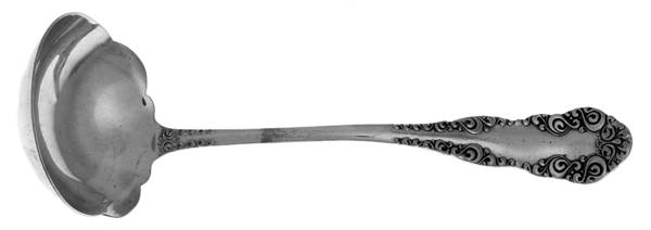 Simeon No. 1 (Silverplate, 1907) Solid Gravy Ladle