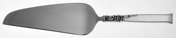 Silver Rose (Sterling, 1956) Pie & Cake Server with Stainless Blade