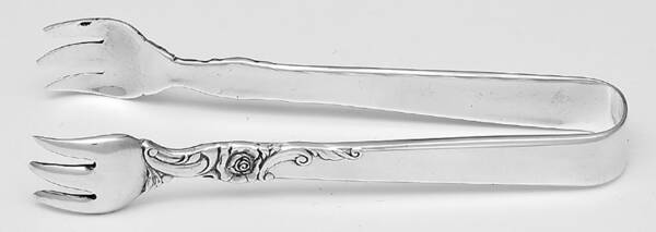Silver Rose (Sterling, 1956) Sugar Tongs