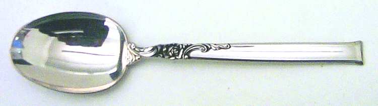 Silver Rose (Sterling, 1956) Dessert/Oval Soup Spoon
