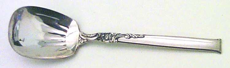 Silver Rose (Sterling, 1956) Sugar Shell Spoon