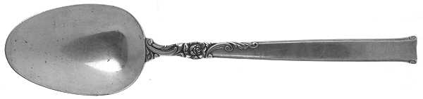 Silver Rose (Sterling, 1956) Tablespoon (Serving Spoon)