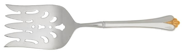 Silver Royal Flute (Silverplate) Fish Serving Fork with Stainless Tines HC