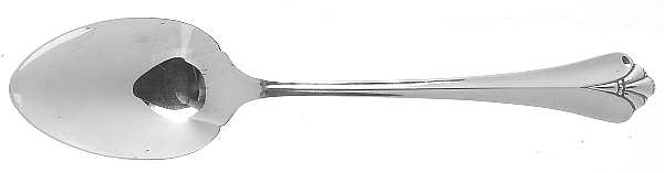 Silver Royal Flute (Silverplate) Tablespoon (Serving Spoon)