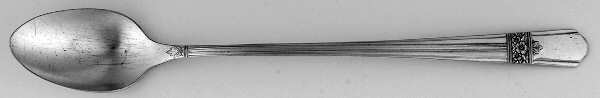 Silver Rose (Silverplate, 1940) Iced Tea Spoon
