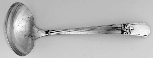 Silver Rose (Silverplate, 1940) Solid Gravy Ladle