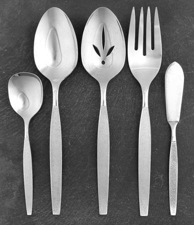 Silver Sands (Silverplate, 1966) 5 Piece Hostess Set