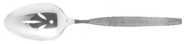 Silver Sands (Silverplate, 1966) Pierced Tablespoon (Serving Spoon)