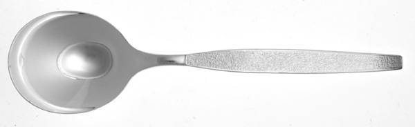 Silver Sands (Silverplate, 1966) Round Bowl Soup Spoon (Gumbo)