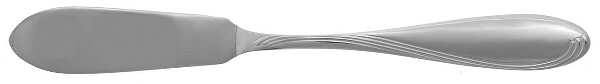 Silver Scroll (Silverplate) Flat Handle Master Butter Knife