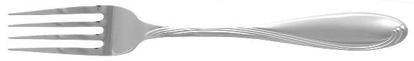Silver Scroll (Silverplate) Fork