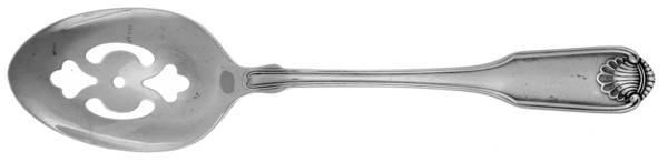 Silver Shell (Silverplate, 1978) Pierced Tablespoon (Serving Spoon)