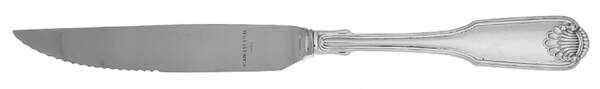 Silver Shell (Silverplate, 1978) Steak Knife Individual Hollow, Serrate HC