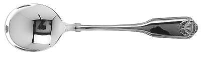 Silver Shell (Silverplate, 1978) Round Bowl Soup Spoon (Gumbo)