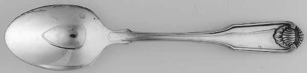 Silver Shell (Silverplate, 1978) Place/Oval Soup Spoon