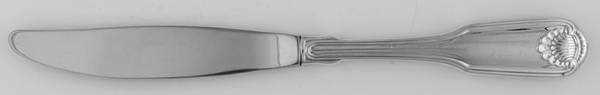 Silver Shell (Silverplate, 1978) Dessert Knife with Stainless Blade