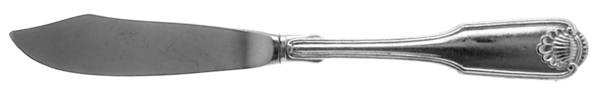 Silver Shell (Silverplate, 1978) Individual Fish Knife with Stainless Blade