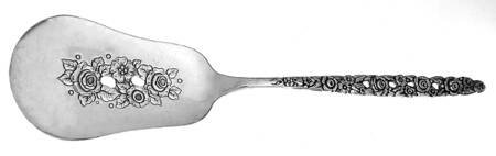 Silver Valentine (Silverplate, 1973) Solid Pastry Server