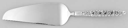 Silver Valentine (Silverplate, 1973) Pie & Cake Server with Stainless Blade