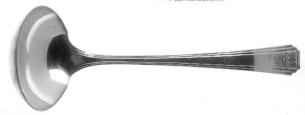 Skyline-Skycrest (Silverplate, 1930) Solid Gravy Ladle