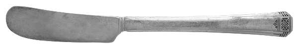 Skyline-Skycrest (Silverplate, 1930) Flat Handle Butter Spreader