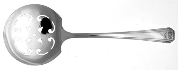 Skyline-Skycrest (Silverplate, 1930) Tomato Server, Solid Piece
