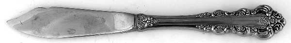 Southern Baroque (Stainless) Hollow Handle Master Butter Knife