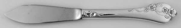 Southern Garden (Silverplate, 1989) Hollow Handle Master Butter Knife