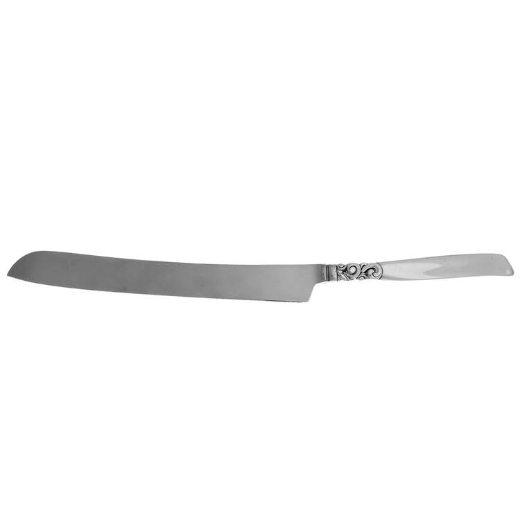 South Seas (Silverplate, 1955) Wedding Cake Knife with Stainless Blade HC