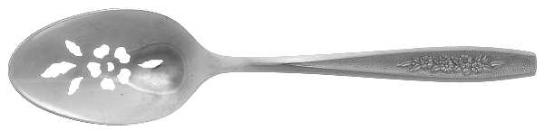Spring Ballad (Stainless) Pierced Tablespoon (Serving Spoon)