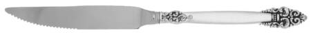 Spanish Crown (Silverplate, 1970) Steak Knife Individual Hollow, Serrate HC