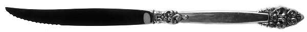 Spanish Crown (Silverplate, 1970) Individual Steak Knife Hollow Handle