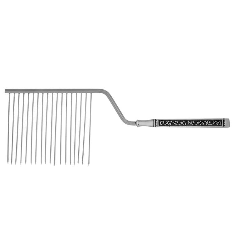 Spanish Court (Stainless) Cake Breaker with Silverplate Prongs HC