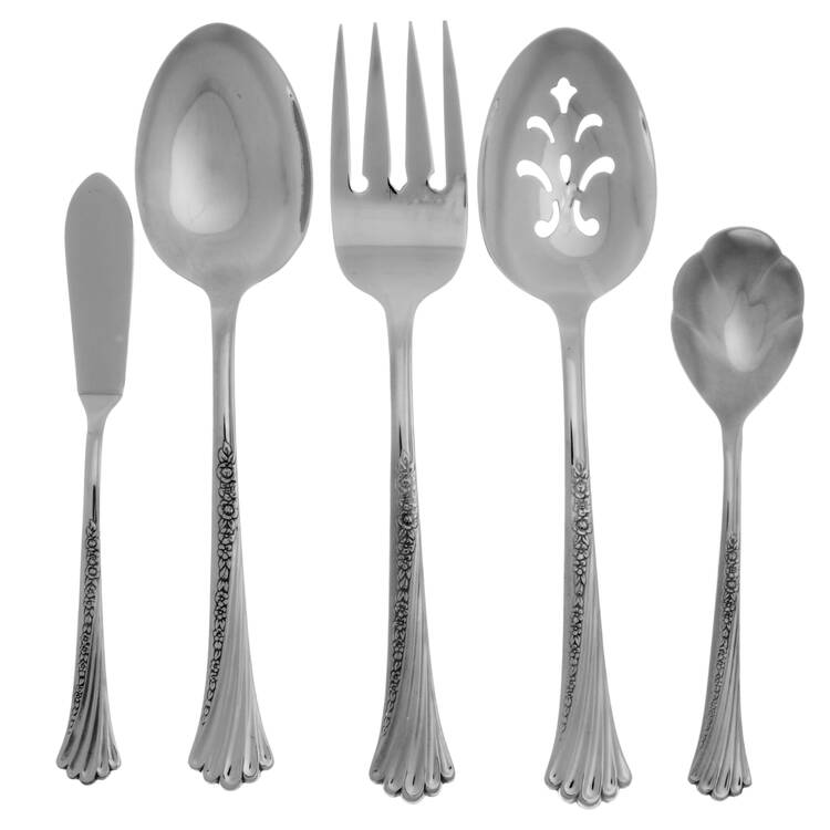 Spring Glen (Stainless) 5 Piece Hostess Set