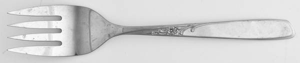 Spice (Stainless) Small Solid Cold Meat Serving Fork