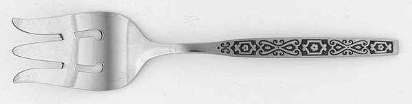 Spanish Mood (Stainless) Medium Solid Cold Meat Serving Fork
