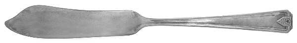 Springtime (Silverplate, 1933) Flat Handle Master Butter Knife