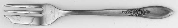 Spring Rose (Stainless) Pastry Fork